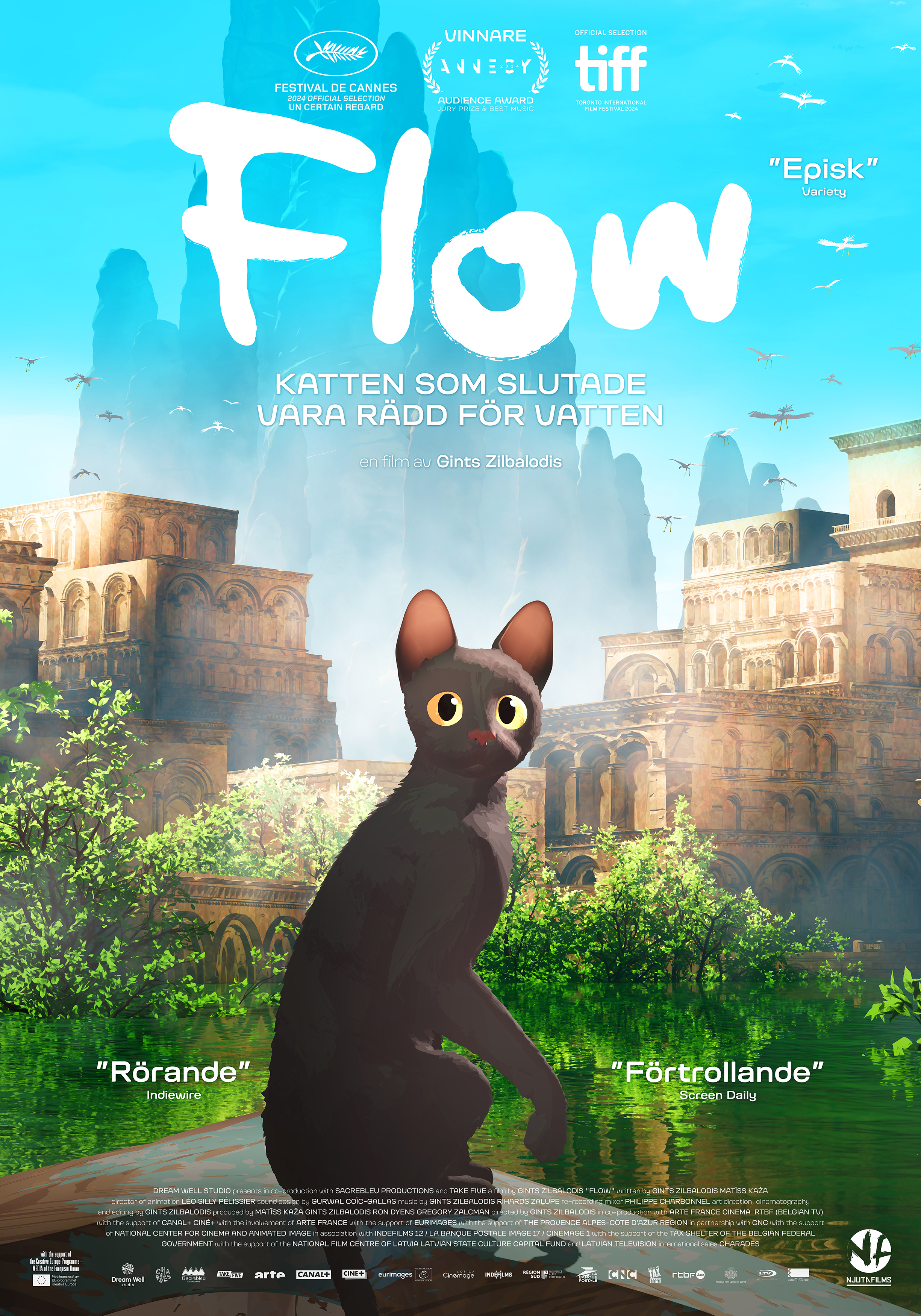 Flow – Katten som slutade vara rädd för vatten